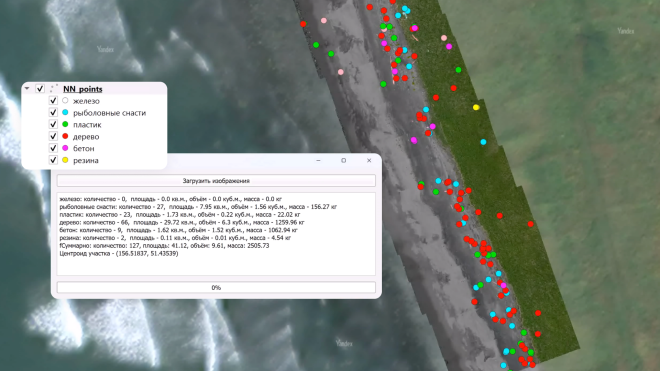 Российские ученые обучили нейросеть анализировать мусор на побережьях