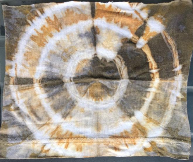 Желуди и ржавчина – экологичные красители в тай-дай