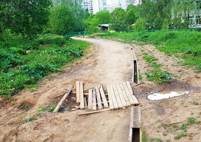 Битцевский парк встречает разрухой