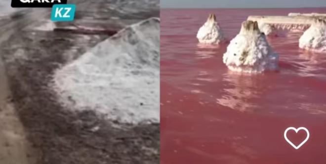 Уникальные розовые озера исчезают в Казахстане