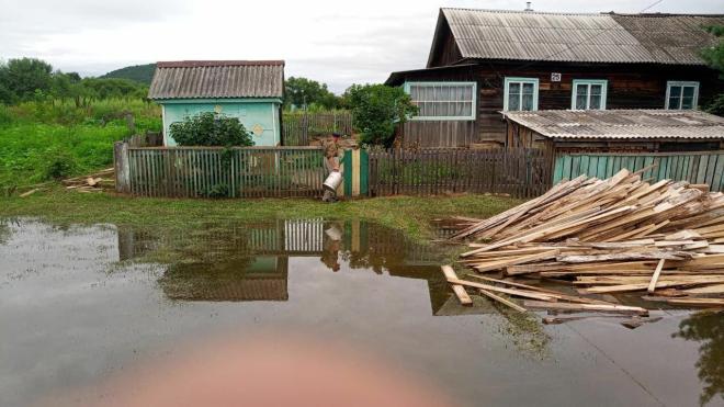 Мазут из котельной разлился после паводка в Приморье