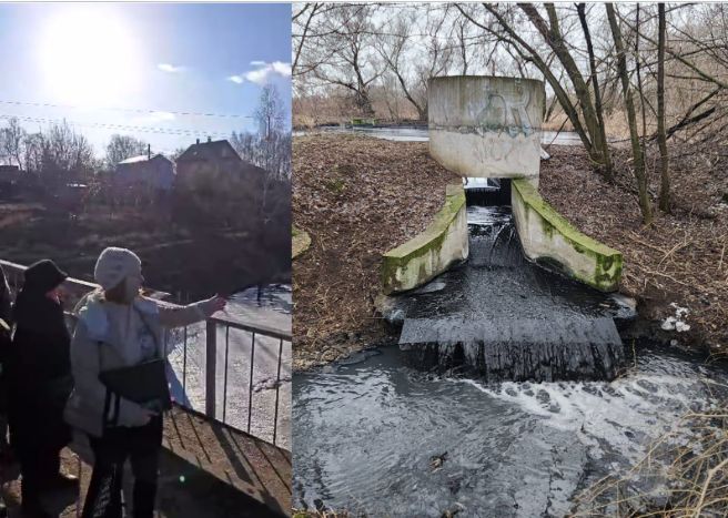 Жители Подмосковья пожаловались на «эпическую экологическую катастрофу» из-за неисправных очистных