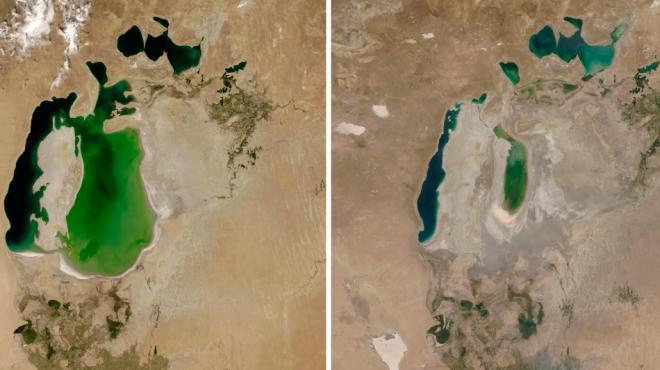 Крупнейшие озера мира сокращаются в размере 