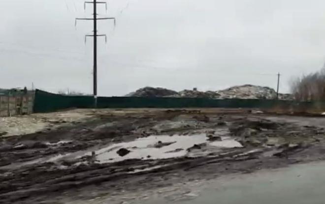 Весна обострила ситуацию с огромной свалкой Мценска