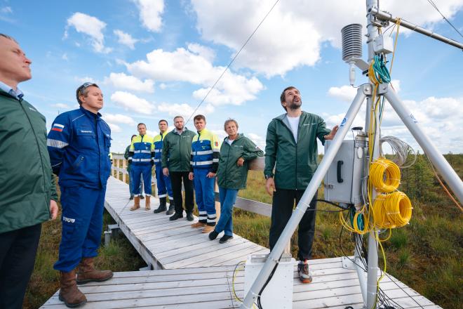 В России открыли первую станцию мониторинга парниковых газов на месторождении