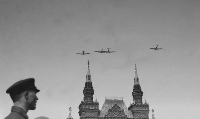 Какой была погода в первый день Победы