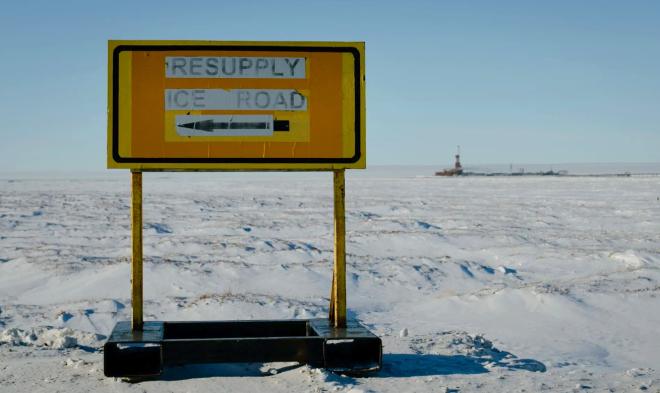 Таяние дорог на Аляске будут сдерживать хладагентом 